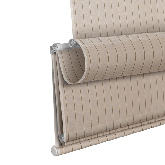 Berissa Natural Woven  Customized Window Cord Light Filtering Roman Shades