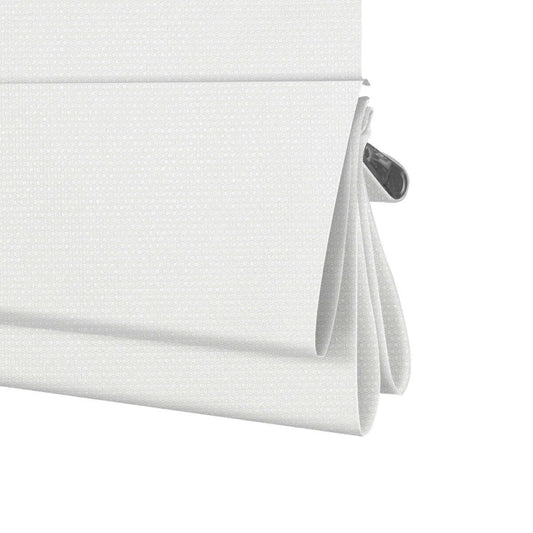 Berissa Pure Soft Waffle Texture Blackout Roman Shade Cordless Child Safe close-up detail