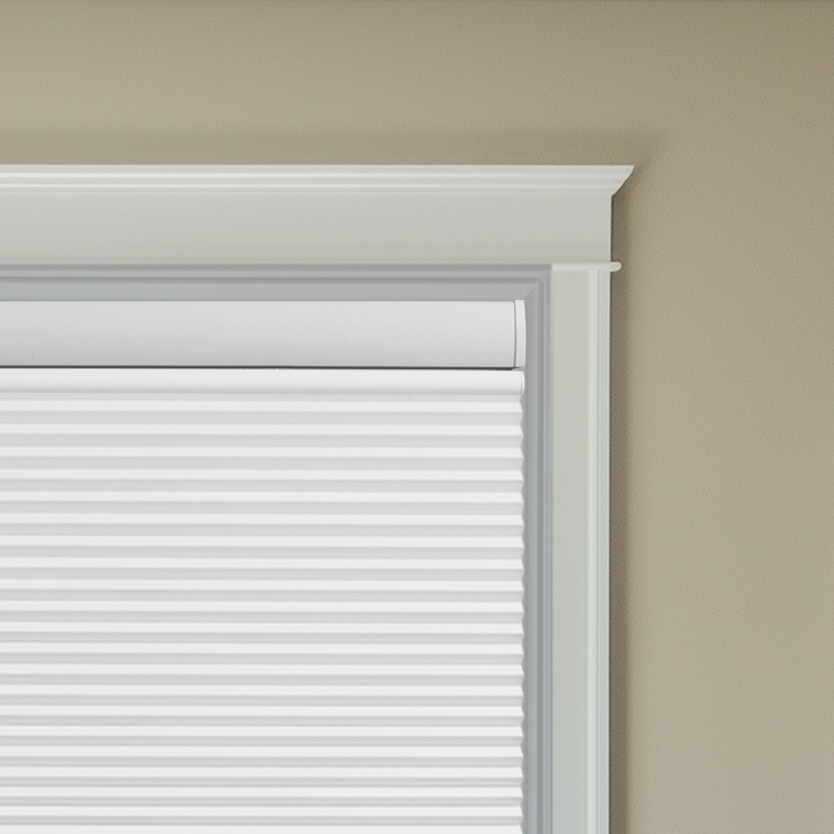 Berissa 1.5 Inch Heat Insulated Top Down Bottom Up Cellular Blinds in a window, offering stylish insulation and light control.