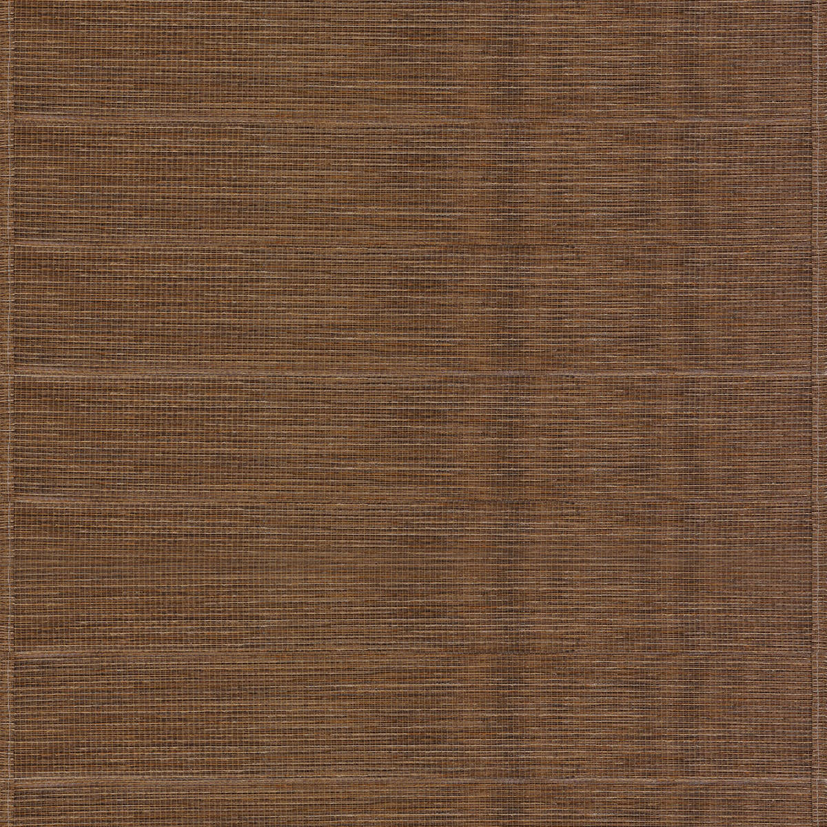 Berissa Drill-Free Bordered Hemp Roman Blind Neat and Natural