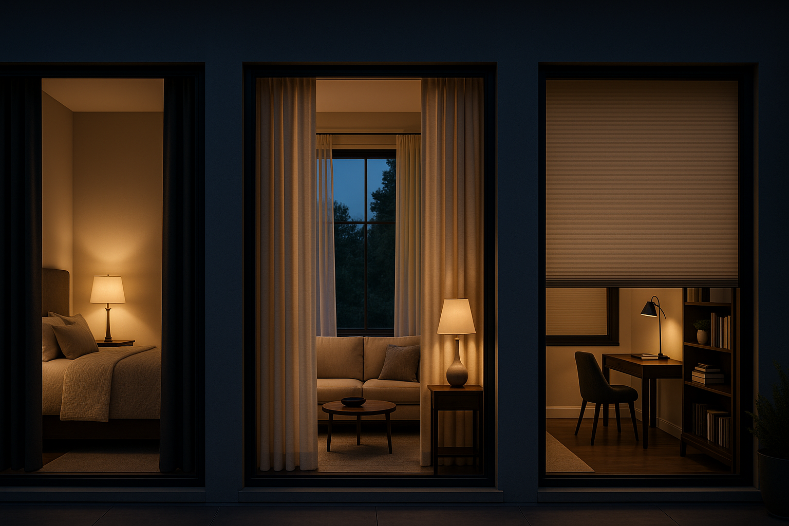 How to choose the best curtains for nighttime privacy