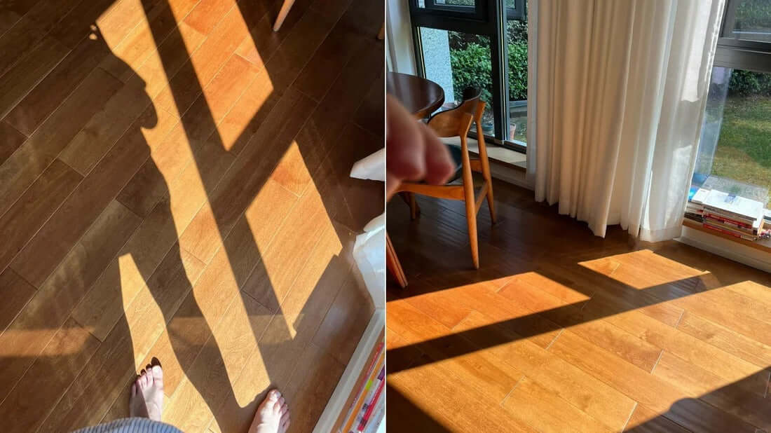 Thermal curtains blocking summer heat in bright living room providing energy-efficient cooling and temperature control
