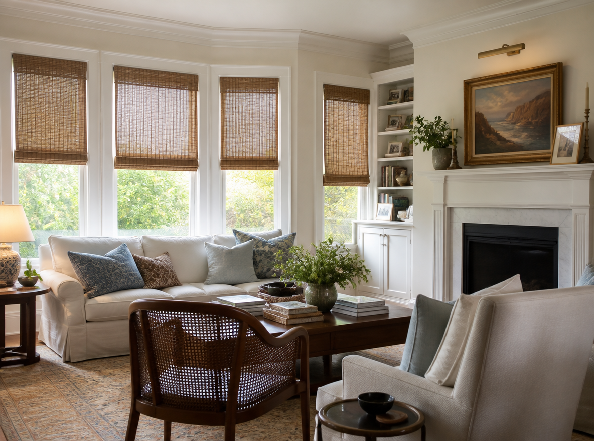 Why Woven Wood & Bamboo Shades Are Trending in 2026 Home Design | Berissa Blinds