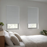 Berissa Ice Marble Texture Blackout No Tool Roman Shades