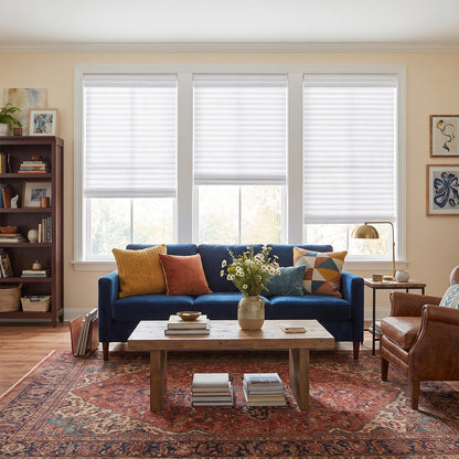 Berissa Cordless Woven Wood Shades Bamboo Roman Shades