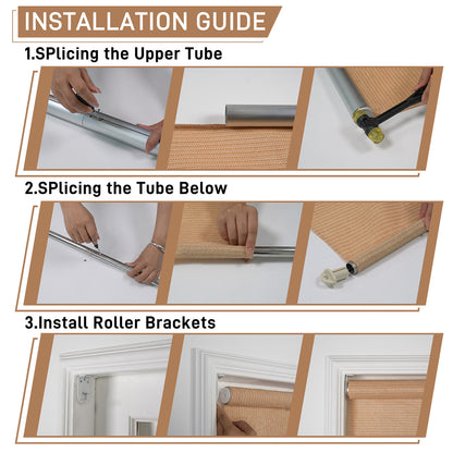 Berissa Custom Outdoor Cordless Patio Roller Shade