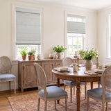 Berissa Charcoal Linen No Tool No Drill TDBU Roman Shades