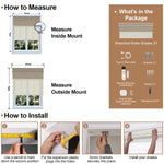 Berissa Double-layered Fabric Layer Suitable for Motorized Roller Shades: Installation & Hardware Diagram