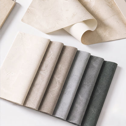Berissa Ice Marble Texture Blackout No Tool Roman Shades