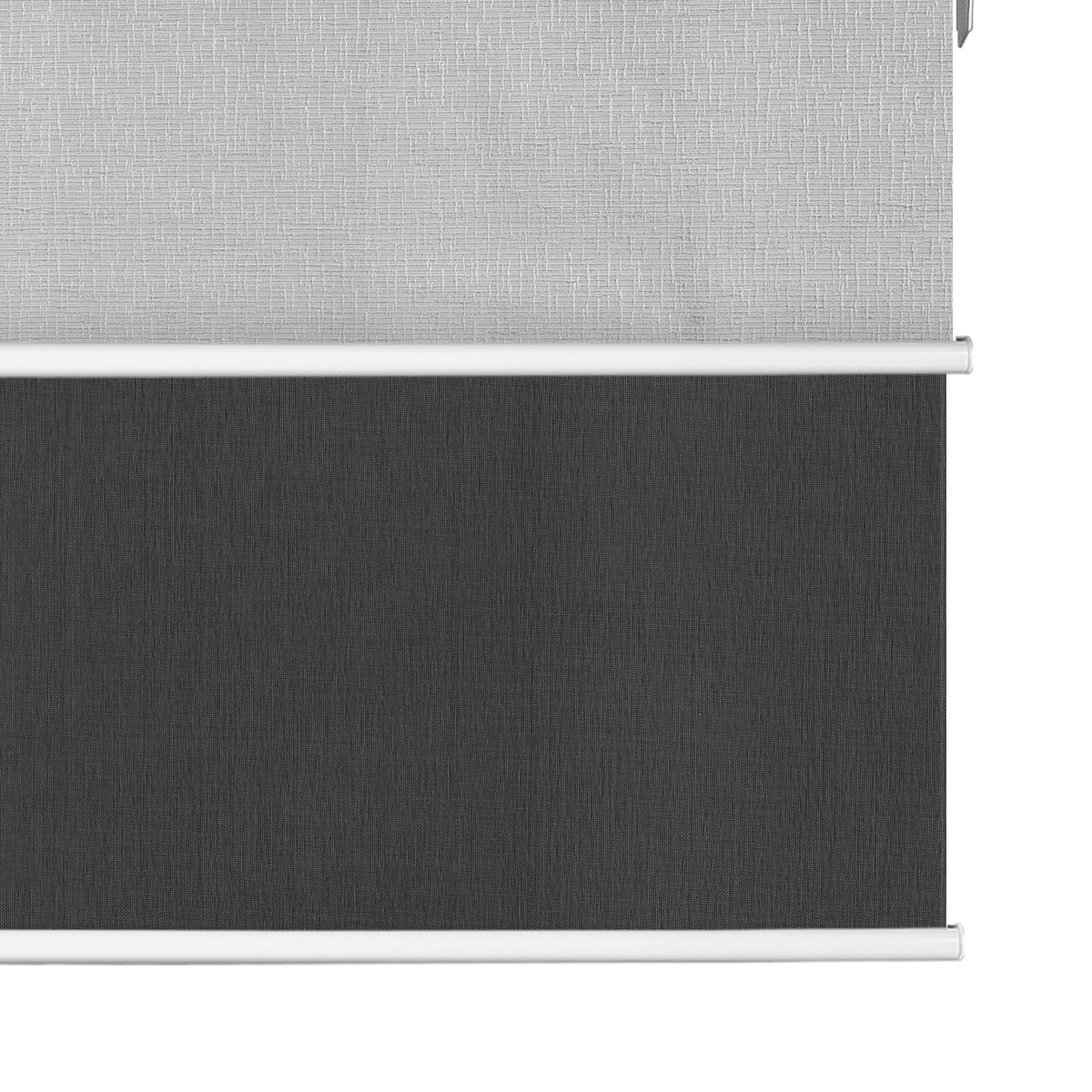 Light Filtering Black+Blackout Gray