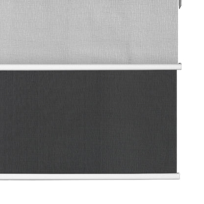 Light Filtering Black+Blackout Gray
