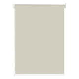 Berissa Classic Corded Pull Blackout Smooth Fabric Roller Shades: Rear View
