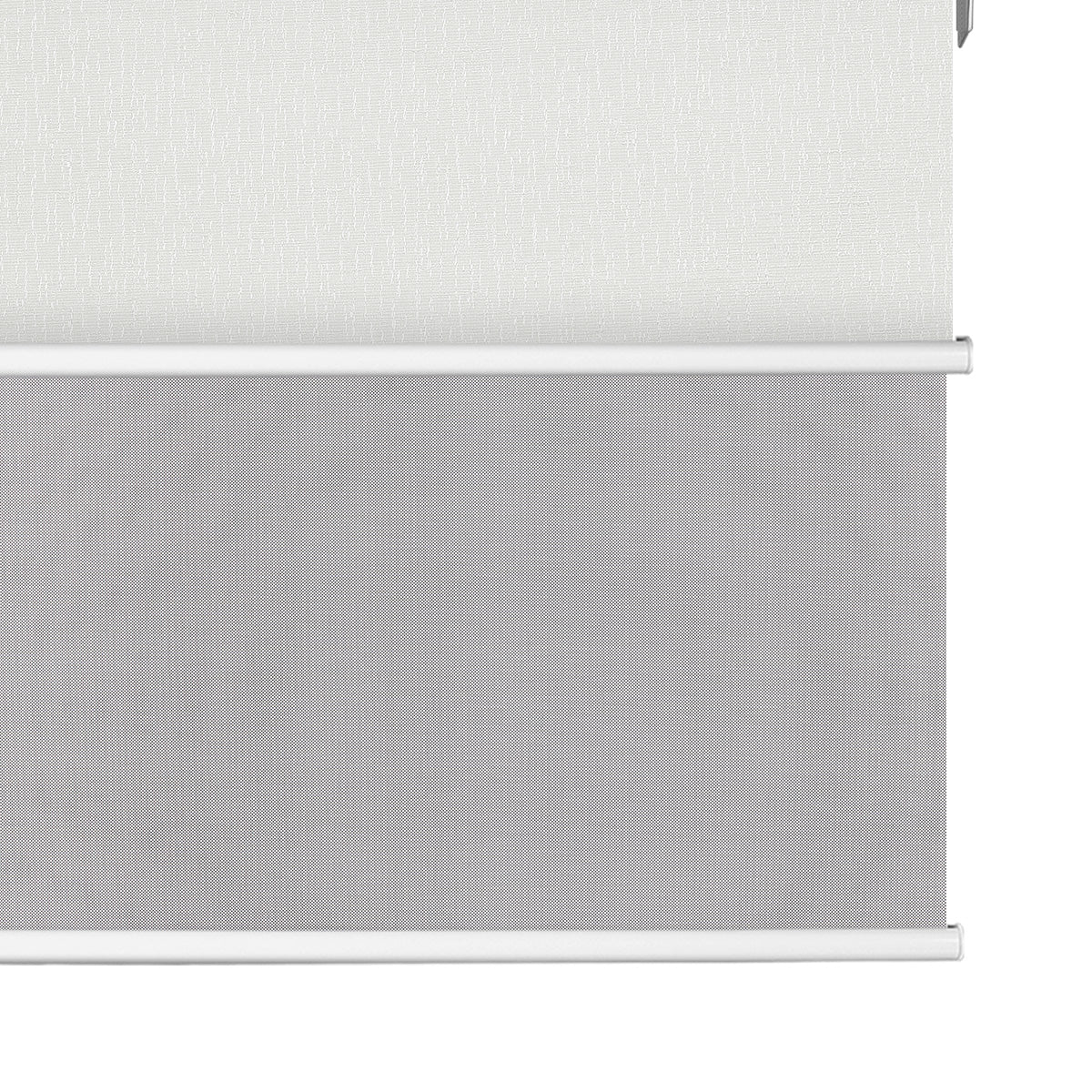 Light Filtering Gray+Blackout White