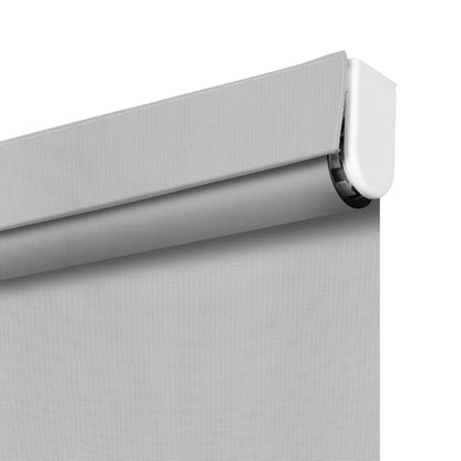 Berissa Privacy With Clear Outside View Sheer Fabric Spring Operated  Roller Blind