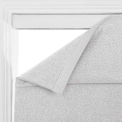 Berissa Custom Blackout Soft Fold Roman Shades Cordless