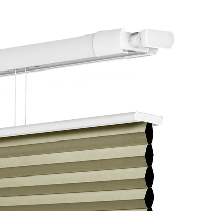 Berissa No Drill Extra Wide Top Down Bottom Up Honeycomb Cellular Shades