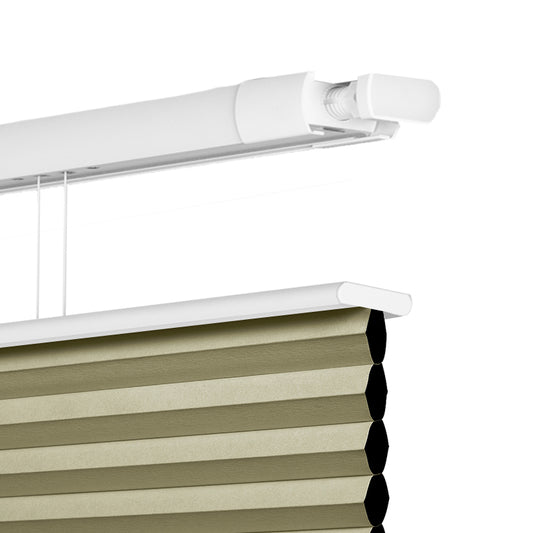 Berissa No Drill Extra Wide Top Down Bottom Up Honeycomb Cellular Shades