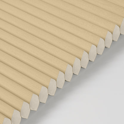 Berissa No Drill 1.5 Inch Fabric-wrapped Waterproof Cellular Blinds