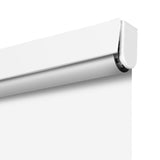Berissa Pure White Simple Elegance Cordless Spring Roller Blinds