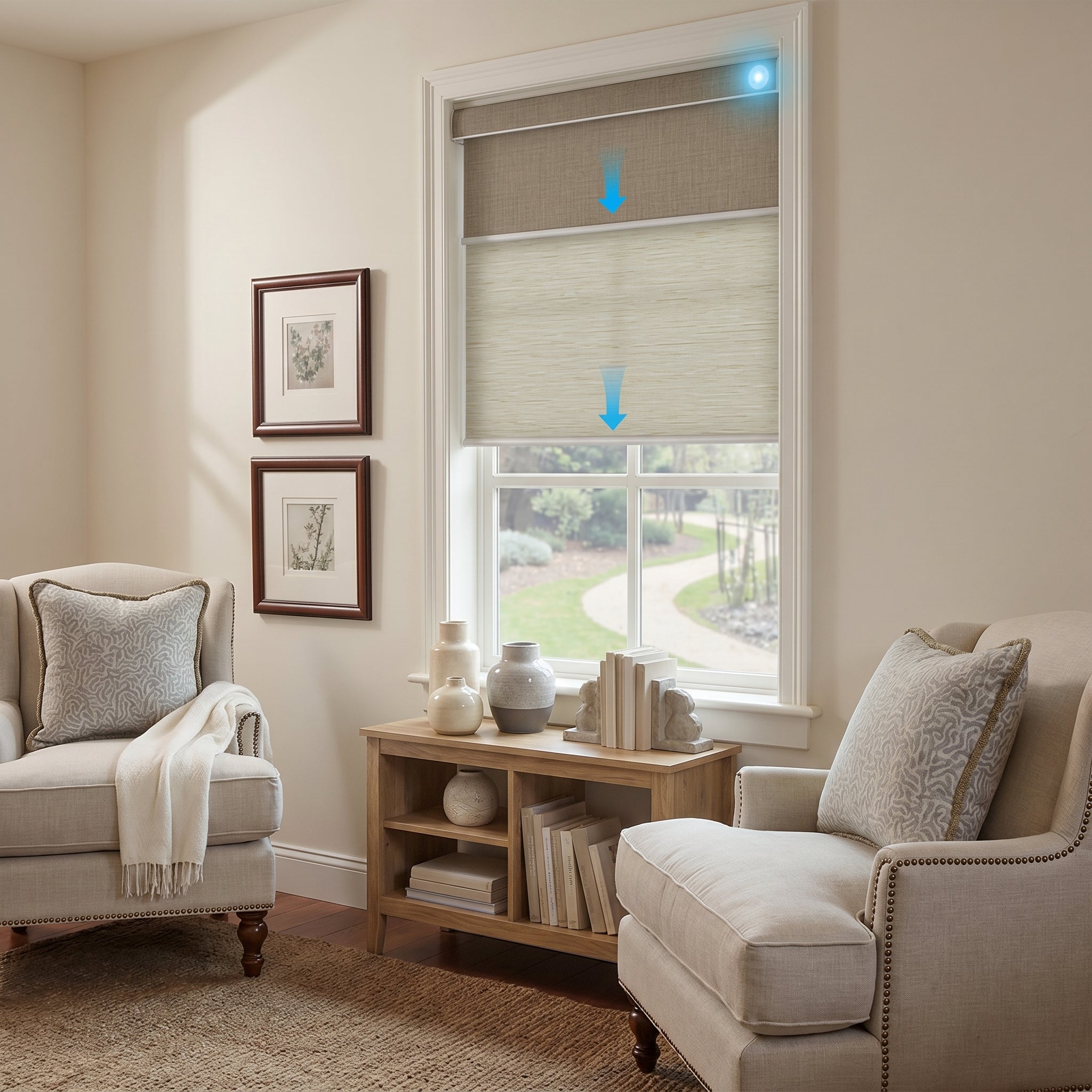 Berissa Double-layered Fabric Layer Suitable for Motorized Roller Shades: Practical Application of Shades 2