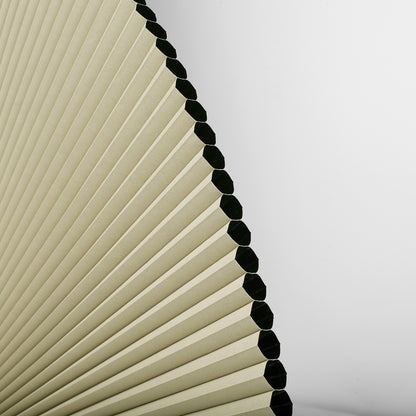 Berissa Convenient Half Circle Cordless No Drill Honeycomb Blinds: 