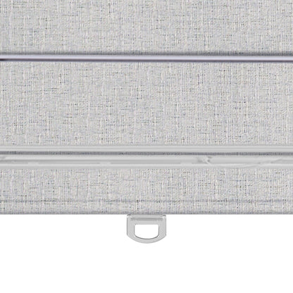 Berissa Ivory Lines Blackout Top Down Bottom Up Roman Shades