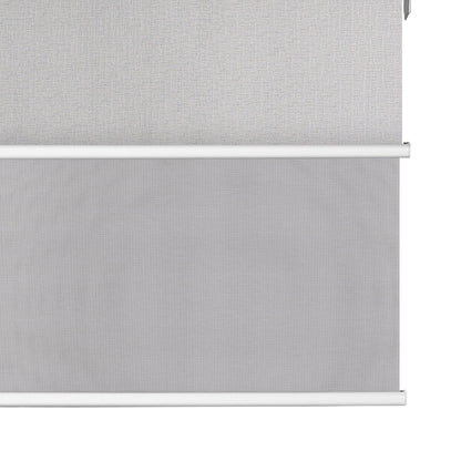 Light Filtering Gray+Blackout Grayish White