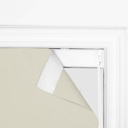Berissa Convenient Cord Blackout Colorful Line Roman Shades: Headrail Detail 1