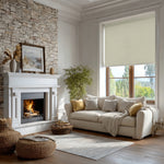 Berissa Classic Corded Pull Blackout Smooth Fabric Roller Shades: Practical Application of Shades