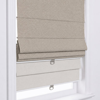 Berissa Day Night Soft Elegant Blackout Custom Color Roman Shades