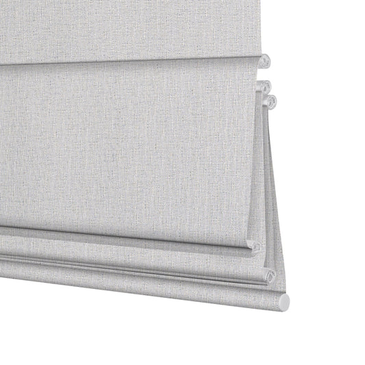 Berissa Custom Day Night Blackout Checkered Roman Shades