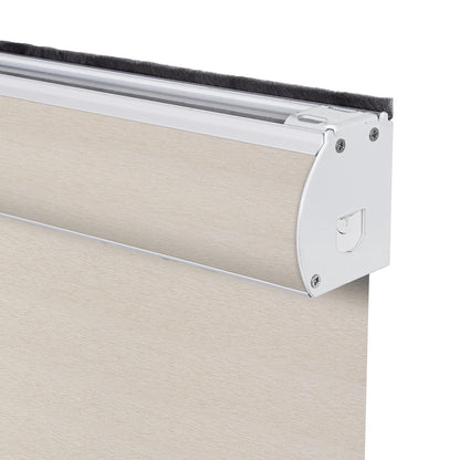 Berissa Custom Size Modern Day and Night Zebra Blinds: Headrail Detail 1