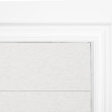 Berissa No Tool No Drill Cordless Blackout Roman Shades: Headrail Detail 1