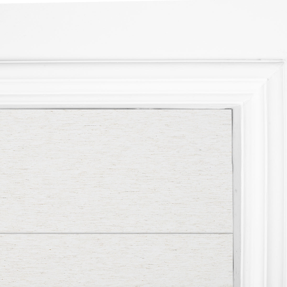 Berissa No Tool No Drill Cordless Blackout Roman Shades: Headrail Detail 1