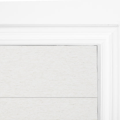Berissa No Tool No Drill Cordless Blackout Roman Shades: Headrail Detail 1