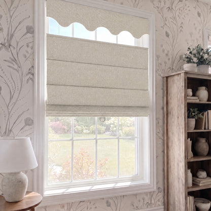 Berissa Top Down Bottom Up Classic Roman Shades with Valance