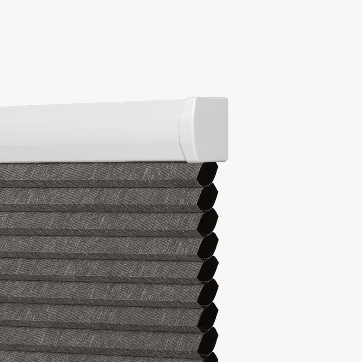 Berissa Blackout Jacquard Textured Honeycomb Cellular Shades: Headrail Detail 1