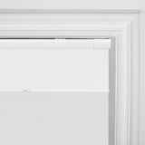 Berissa No Tools No Drill Blackout Light Filtering Double Honeycomb Shades: Headrail Detail 1