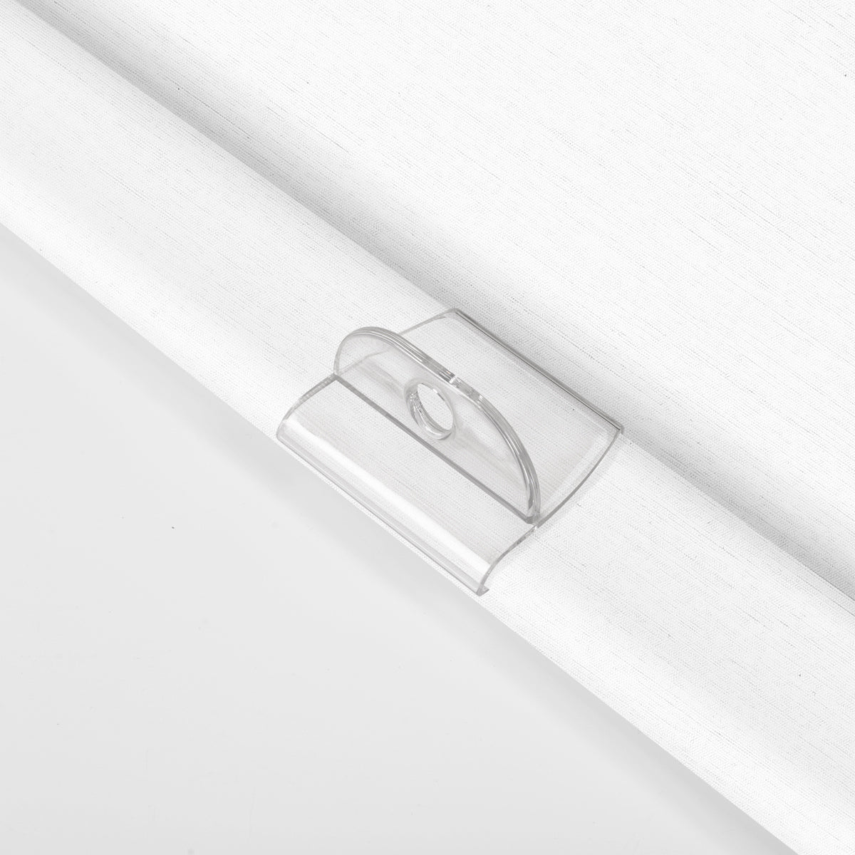 Close-up of the mechanism of Berissa Classic Matching Colour Cordless Roller Shades, showcasing the smooth operation feature.