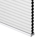 Berissa No Drill Top Down Bottom Up Blackout Honeycomb Cellular Shades showcasing a sleek, modern design.