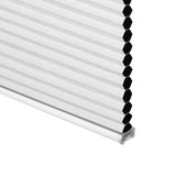 Berissa No Drill Top Down Bottom Up Blackout Honeycomb Cellular Shades showcasing a sleek, modern design.