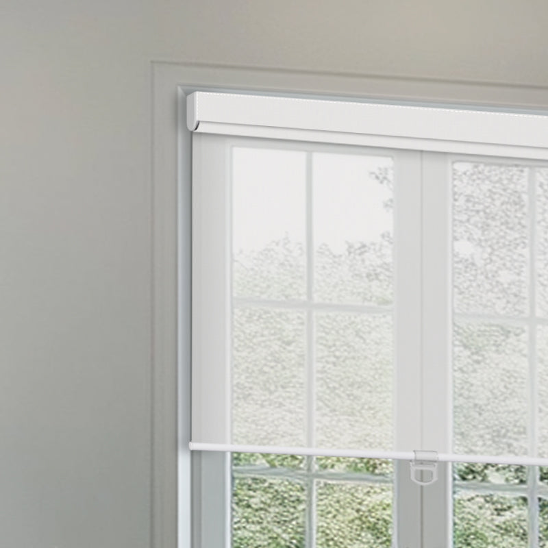 Berissa Classic Sunscreen Roller Blind 5%  & 10% Openness installed on large windows with natural light.