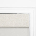 Berissa Custom Blackout and Light Filtering Splicing Motorized Remote Roman Shades: Headrail Detail 1