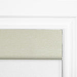 Berissa Day Night Blackout Classic No Drill Easy to Install Roman Shades: Headrail Detail 1