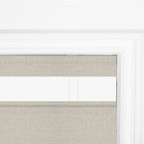 Berissa No Tool No Drill Top Down Bottom Up Roman Shades: Headrail Detail 1