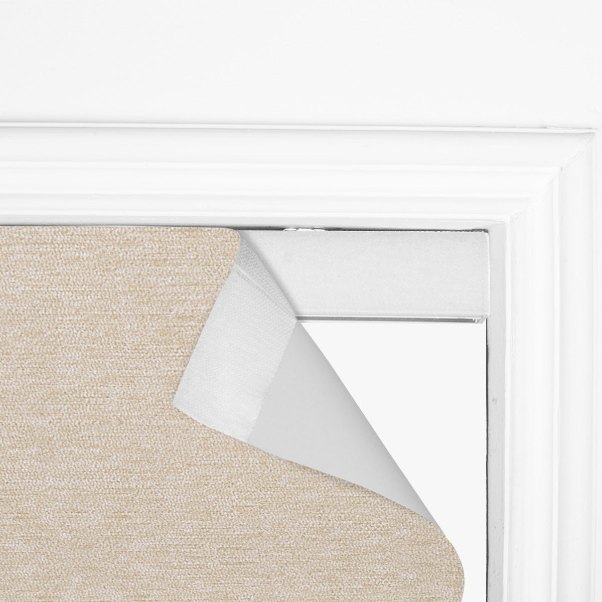 Berissa Motorized Remote Custom Textured Blackout Roman Shades