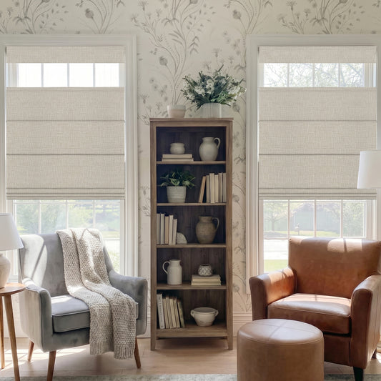 Berissa Top Down Bottom Up Classic Roman Shades