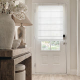 Berissa Custom Flat Fold Roman Shade Cordless
