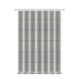 Berissa Modern No Tool Vertical Stripe Cordless Roman Shade: Rear View