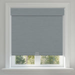 Berissa Classic No Drill Perfect Fit Without Light Leakage Cordless Roller Shades in gray, fit for any window.